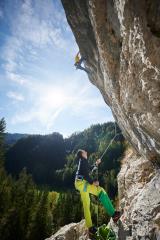 Plezanje Burjakove peči Foto Tomo Jeseničnik Vir RRA Koroška
